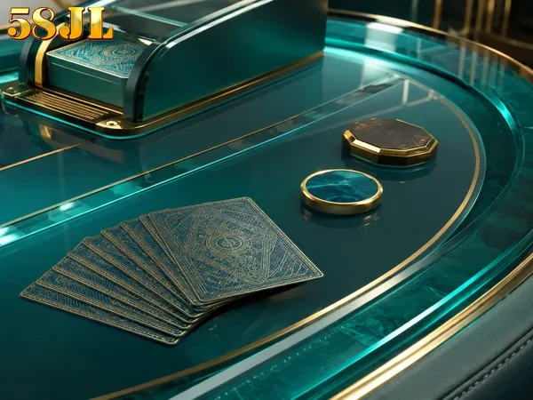 58JL live casino lobby visual